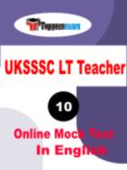 Uttarakhand LT Teacher Model Paper