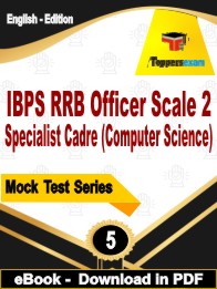 IBPS RRB Officer Scale 2 Specialist Cadre (Computer Science) Exam  PDF Book In English - Practice Set