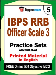 IBPS RRB Officer Scale 3 Exam Book in English - Mock Test / Practice Set