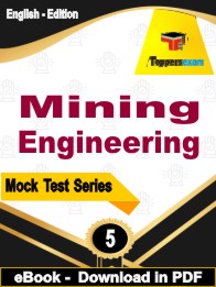 Mining Engineering Exam  PDF Book In English - Practice Set