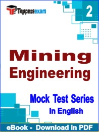 Mining Engineering Exam PDF Book In English - Question Paper