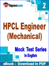 HPCL Engineer (Mechanical) Exam PDF Book In English - Question Paper