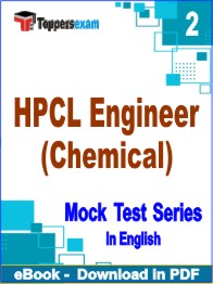 HPCL Engineer (Chemical) Exam PDF Book In English - Question Paper