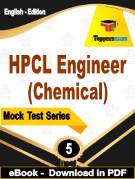 HPCL Engineer (Chemical) Exam PDF Book In English - Practice Set