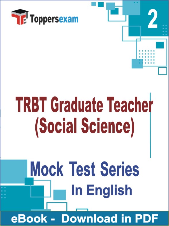 TRBT Graduate Teacher (Social Science) PDF Book In English - Question Paper
