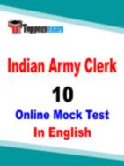 Indian Army Clerk Sample Paper 2024