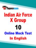 Indian Air Force X Group Practice Set