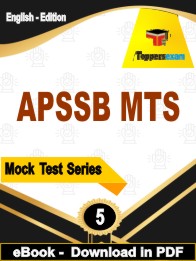 APSSB MTS Exam PDF Book In English - Practice Set