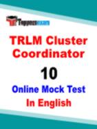 TRLM Cluster Coordinator Question Paper