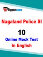 Nagaland Police SI Online Test Series