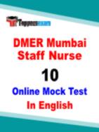 DMER Mumbai Staff Nurse Practice Set