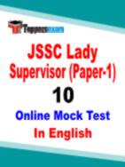 JSSC Lady Supervisor Practice Set