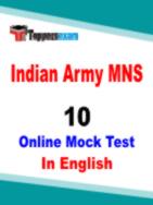 Indian Army MNS Online Test Series