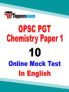 OPSC PGT Chemistry Mock Test Free