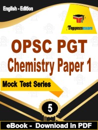 OPSC PGT Chemistry Paper 1 Exam PDF Book In English - Practice Set