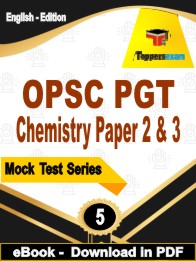 OPSC PGT Chemistry Paper 2 & 3 Exam PDF Book In English - Practice Set