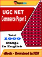 UGC NET Commerce Practice Set PDF