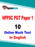 HPPSC PGT Paper 1 Mock Test Free
