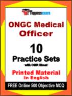 ONGC Medical Officer Test Book in English - Practice Set