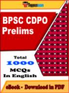 BPSC CDPO Mock test PDF