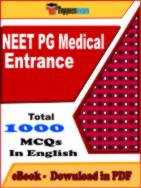 NEET PG Medical Entrance PDF Book In English - MCQ / Objective Questions