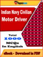 Indian Navy Civilian Motor Driver Book PDF