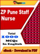 ZP Pune Staff Nurse PDF Book In English - MCQ / Objective Questions