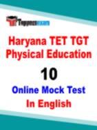 HTET TGT Physical Education Question Paper