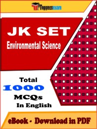 JK SET Environmental Science Exam PDF Book In English - MCQ / Objective Questions