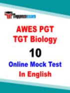 AWES PGT TGT Biology Mock Test Free