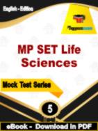 MP SET Life Sciences Test PDF Book In English - Practice Set