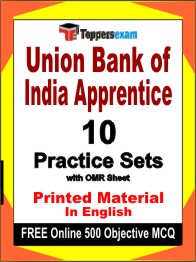 Union Bank of India Apprentice Exam Book in English - Practice Set