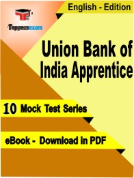 Union Bank of India Apprentice Exam PDF Book In English - Mock Test/Practice Set