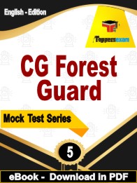 CG Forest Guard Exam PDF Book In English - Practice Set