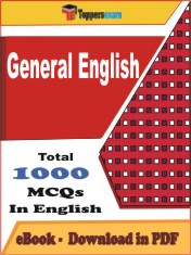 General English PDF Book In English - MCQ / Objective Questions