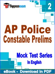 AP Police Constable Prelims Exam PDF Book In English - Question Paper