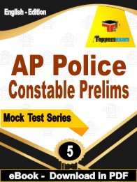 AP Police Constable Prelims Exam PDF Book In English - Practice Set