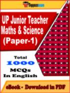 UP Junior Teacher Maths & Science Book