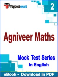 Agniveer Maths Exam PDF Book In English - Question Paper