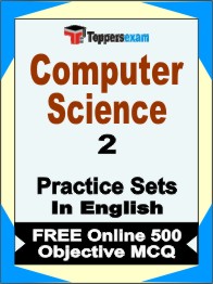 Computer Science Exam Book in English - Question Paper / Practice Set