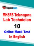 MHSRB Telangana Lab Technician MCQ