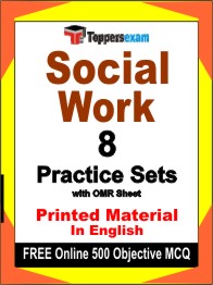 Social Work Exam Book in English - Practice Set