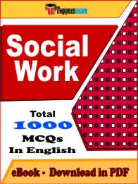 Social Work Exam PDF Book In English - MCQ / Objective Questions
