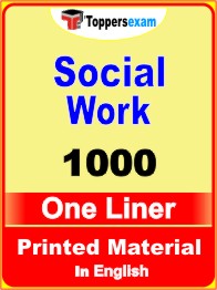 Social Work One Liner Book in English