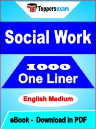 Social Work One Liner Book PDF in English
