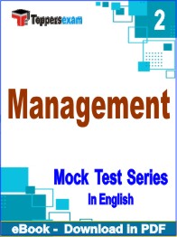 Management Exam PDF Book In English - Question Paper