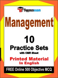Management Exam Book in English - Practice Set
