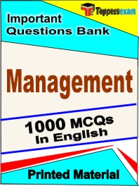 Management Exam Book in English - Objective MCQ