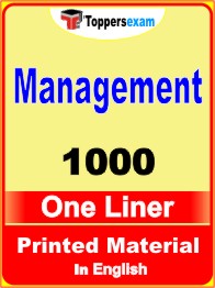 Management One Liner Book in English