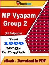 Ebook of MP Vyapam Group 2 PDF Format in English